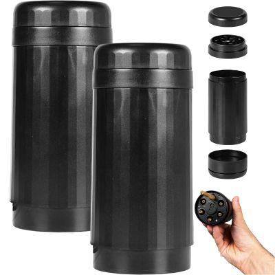 2in1 Roller Grinder, 2025 Upgrade 2 in 1 Roller Grinder, Roller Electric Grinder and Cone Filler, Portable Swifty Roll Cylinder Grinder Machine (2PCS)