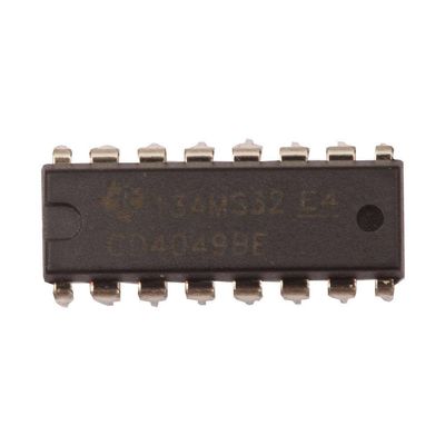 10 PCS HCF4049UBE HCF4049 DIP-16