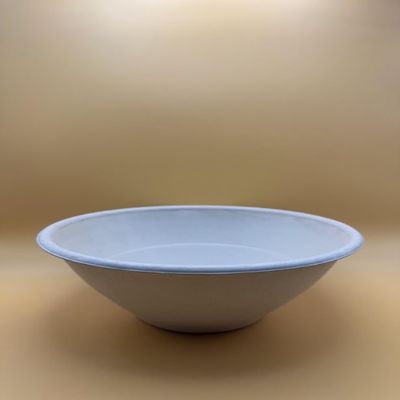 40oz Disposable Sugarcane Bowl, Big Paper Bowls, Large, Heavy-Duty, Eco-Friendly, Compostable Bowls, Biodegradable Made of Sugar Cane Fibers (150)