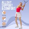 Orgood Compression Pantyhose for Women, 20-30 mmHg Footless Graduated Support Medical Compression Stockings view 2