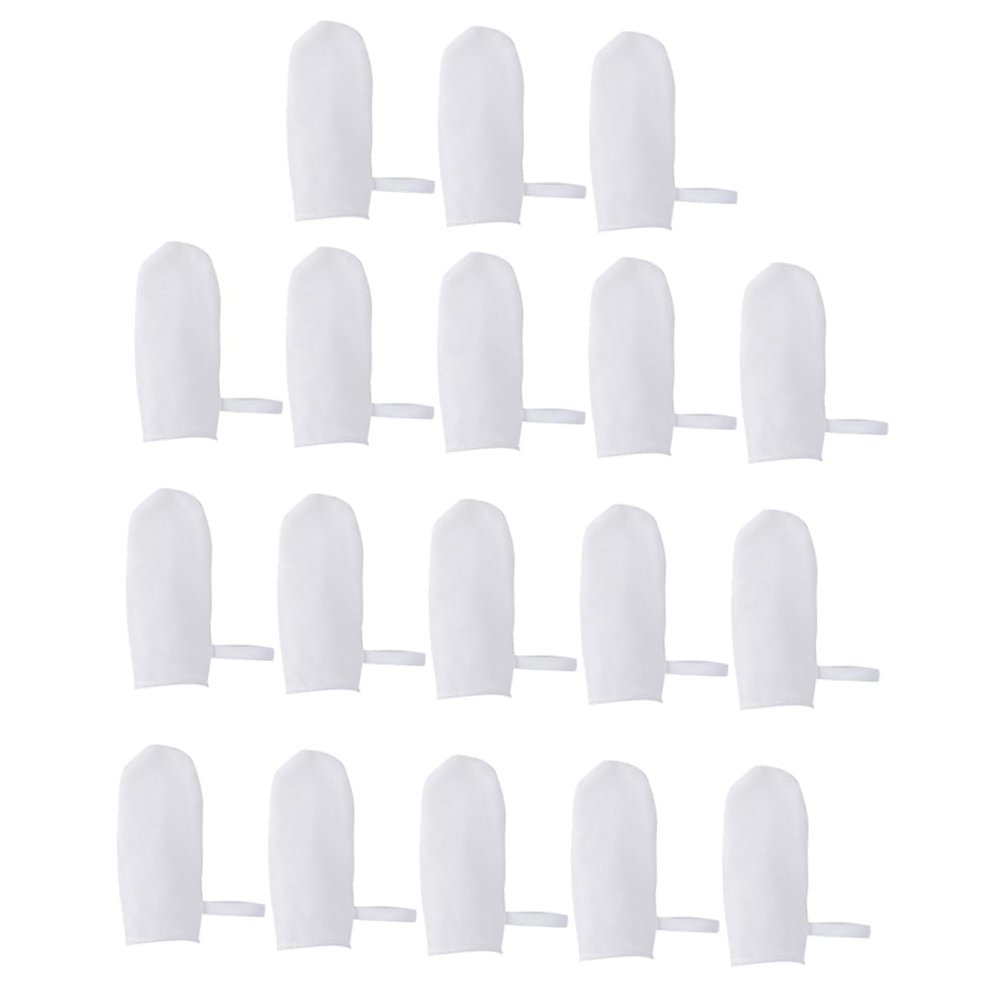 EXAOMBLE Boy Girl Gauze Finger Toothbrush Oral Cleaner for Teeth and Tongue Safe for Sensitive Gums for Early