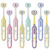 EASICUTI Soft Toddler Toothbrushes, Efficient 3 Sided Toothbrush, Baby Toothbrush 12 Months and up, Infant Tooth brush, Toddler Training Tooth brush for Ages 1-8 Years, Cleans All Sides-8 Pack, Patent view 1