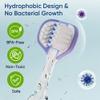EASICUTI Soft Toddler Toothbrushes, Efficient 3 Sided Toothbrush, Baby Toothbrush 12 Months and up, Infant Tooth brush, Toddler Training Tooth brush for Ages 1-8 Years, Cleans All Sides-8 Pack, Patent view 4