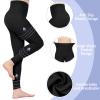Orgood Compression Pantyhose for Women, 20-30 mmHg Footless Graduated Support Medical Compression Stockings view 4