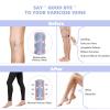 Orgood Compression Pantyhose for Women, 20-30 mmHg Footless Graduated Support Medical Compression Stockings view 3