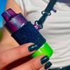 VCASE Vape Holder, Comfortable Design for E-Cig, High-Strength Elastic 1 Pcs.(Blue Sparkle, Large) view 3