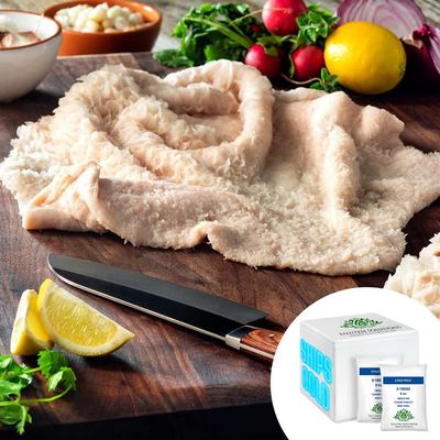 Salutem Vita - Beef Honeycomb Tripe Pancita de Res Panal 3.5 lbs Tender and Flavorful Ideal for Soups and Stews (actual weight may vary within 5%)