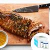 Salutem Vita - St Louis Style Pork Spareribs Kansas City BBQ Flavor Juicy and Tender 3.25 lbs. Ready to Cook (actual weight may vary within 5%) - Pack of 2 view 1