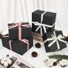 JINMING 30 Gift Boxes 7.5x5.5x4 Inches, Matte Black Gift Boxes Bulks for Mother's Day, Father's Day, Party, Birthday, Groomsman Proposal Boxes for Light Gifts view 4