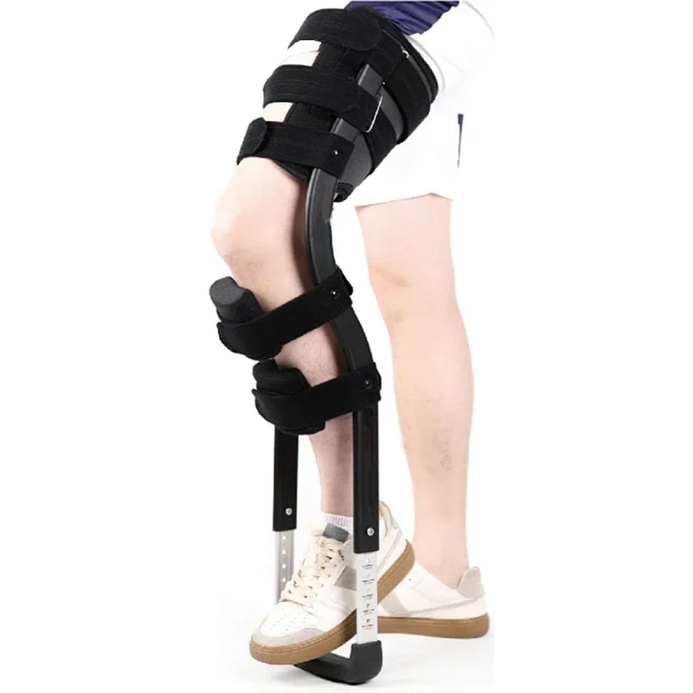 DKKDETOHO Hands-Free Leg Crutch - Knee Mobility Support for Adults, Alternative to Traditional Crutches and Knee Scooters for Below The Knee Rehabilitation