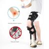 DKKDETOHO Hands-Free Leg Crutch - Knee Mobility Support for Adults, Alternative to Traditional Crutches and Knee Scooters for Below The Knee Rehabilitation view 4