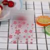 100PCS Self Adhesive Cookie Bags Resealable, Plastic Self Adhesive Wrappers Resealable Favors Candy Bag Clear Individual Treat Bags for Packaging Cookies, Candy and Products view 2