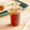 (100 Count) 10 oz Clear Plastic Cups, Disposable Crystal Clear PET Cups for Cold Drinks, To Go Iced Coffee, Juice, Soda, Bubble Boba Tea, Smoothie view 2
