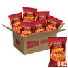 Herr's Hot & Honey Cheese Curls, 6 Ounce (Pack of 6 Bags) Spicy and Sweet Cheese Curls A Snack with the Perfect Flavor Balance view 1