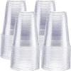 24 oz Clear Plastic Cups Disposable Crystal Clear PET Cups for Cold Drinks To Go Iced Coffee Juice Soda Bubble Boba Tea Smoothie (500 Count) view 1