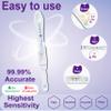 Amplim Midstream Pregnancy Test Stick, HCG Early Detection 6-Days Sooner, Extra Sensitive 10 MIU/mL 99.99% Accurate Result, 2-Sec Easy Home Tests, 10 Pack view 4