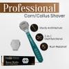 Facn Professional Callus Shaver Remover with 50 Blades, Pedicure Razor for Feet & Hands, Foot Razor for Callus Removal, Callus Blade Remover, Corn Shaver, Surgical Grade Premium Stainless Steel Tool view 2