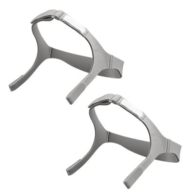 2 Packs Replacement Nuance Pro Headgear, Headgear Compatible with Philips Respironics Nuance Pro Gel Nasal Pillows Mask, Soft Adjustable Head Strap