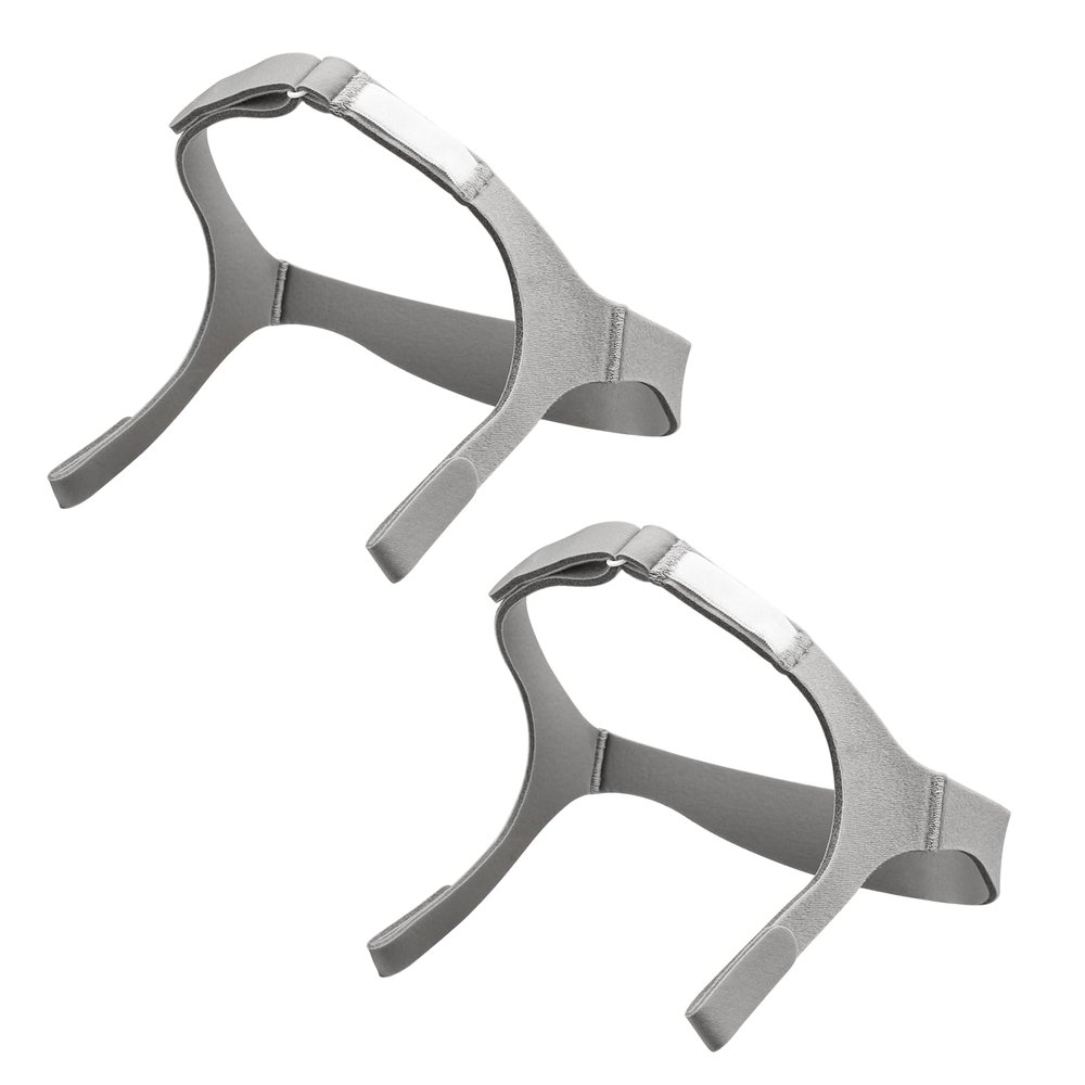 2 Packs Replacement Nuance Pro Headgear, Headgear Compatible with Philips Respironics Nuance Pro Gel Nasal Pillows Mask, Soft Adjustable Head Strap