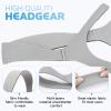 2 Packs Replacement Nuance Pro Headgear, Headgear Compatible with Philips Respironics Nuance Pro Gel Nasal Pillows Mask, Soft Adjustable Head Strap view 2