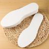 10 Pairs Disposable Breathable Thin Insoles Sweat Absorbing Shoe Pads Barefoot Insoles Disposable Wood Pulp Insole Feet Solution Odor Eliminator Insole for Hiking Running (39 Code) view 2