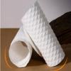 10 Pairs Disposable Breathable Thin Insoles Sweat Absorbing Shoe Pads Barefoot Insoles Disposable Wood Pulp Insole Feet Solution Odor Eliminator Insole for Hiking Running (39 Code) view 4