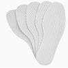 10 Pairs Disposable Breathable Thin Insoles Sweat Absorbing Shoe Pads Barefoot Insoles Disposable Wood Pulp Insole Feet Solution Odor Eliminator Insole for Hiking Running (38 Code) view 1