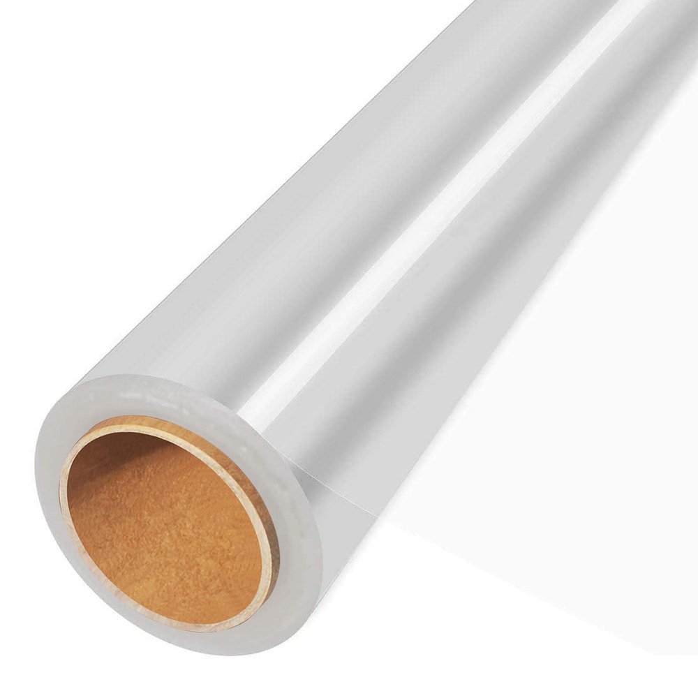 JOYIT 50' Long X 35 Wide Clear Cellophane Wrap Roll - 3 Mil Thicker Cellophane Roll, Clear Bags for Gifts Baskets Wrap, Flower Arts Crafts Food Treats Wrapping