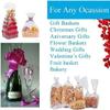 JOYIT 50' Long X 35 Wide Clear Cellophane Wrap Roll - 3 Mil Thicker Cellophane Roll, Clear Bags for Gifts Baskets Wrap, Flower Arts Crafts Food Treats Wrapping view 3