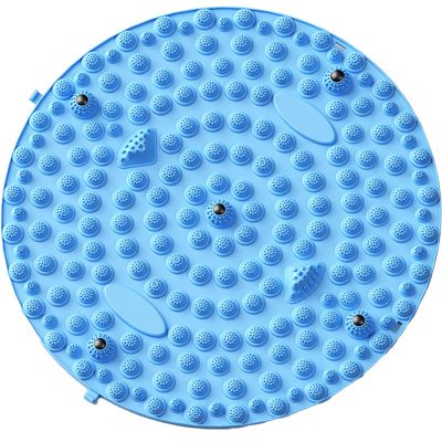 Acupressure Mat for FeetReflexology MatPortable Acupuncture MatStanding Desk Matt for FeetRelaxing Gifts for Women(Blue)