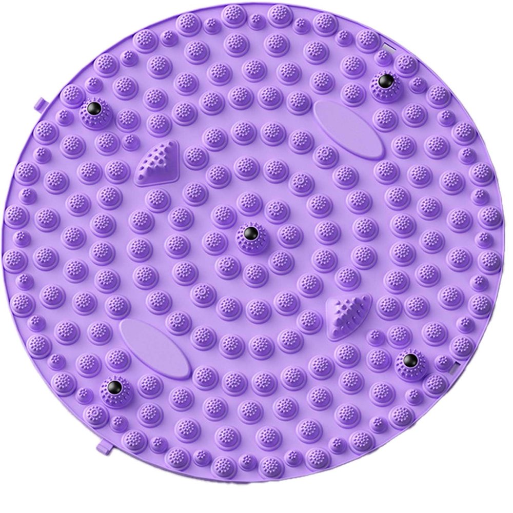 Acupressure Mat for FeetReflexology MatPortable Acupuncture MatStanding Desk Matt for FeetRelaxing Gifts for Women(Purple)