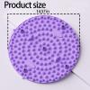 Acupressure Mat for FeetReflexology MatPortable Acupuncture MatStanding Desk Matt for FeetRelaxing Gifts for Women(Purple) view 2