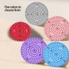 Acupressure Mat for FeetReflexology MatPortable Acupuncture MatStanding Desk Matt for FeetRelaxing Gifts for Women(Purple) view 3