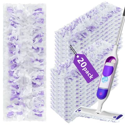 20P Swiffer mop Replacement Pads. Compatible with Swiffer Power Mop. Vacuum-Packed Disposable mop Pads. Suitable for Multiple Surfaces. Suitable for Various Types of Flooring.