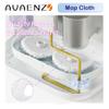 Avaenzo 12 Pack Replacement Mop Pads Compatible with Narwal Freo X/Z Ultra Z10 Freo Pro J3 J4 YJCC012 YJCC015 Microfiber Resuable Mop Cloth Robot Vacuum Cleaner Accessories, White view 3