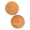 2 Pcs 1.5inch Chinese Healthy Exercise Rosewood Hand Strengthening, Beech Wood Palm Massage Balls for Relaxing Hand Exercise, Therapy, Stress Relief, Hand Massage Balls with view 2