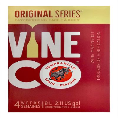 VineCo Original Series Spanish Tempranillo Wine Making Ingredient Kit