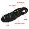 1 Pair Sport Running Soft Silicone Gel Insoles for Feet Man Women Orthopedic Pad Shock Absorption Arch Support Shoes Sole(Small) view 3