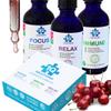 1Q Kids All-in-One Health Kit | Focus, Better Sleep & Mood, and Immune Support| 3 Liquid Supplements| 100% Natural, Sugar-Free, Vegan, Gluten-Free, Non-GMO | Easy-to-Take| 3 x 2 fl oz Bottles view 1