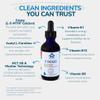 1Q Kids All-in-One Health Kit | Focus, Better Sleep & Mood, and Immune Support| 3 Liquid Supplements| 100% Natural, Sugar-Free, Vegan, Gluten-Free, Non-GMO | Easy-to-Take| 3 x 2 fl oz Bottles view 3