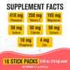 NaturalSlim Hydration & Energy Drink Mix with Prebiotics, Gut Health Support, Sugar-Free Electrolytes Powder Packets, 16 Stick Packs Peach Mango view 2