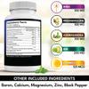 NEW AGE DHEA Supplement - Pregnenolone for Men & Women with DIM, Ashwagandha, Boron, Calcium, Magnesium, Zinc, Vitamin D3 5000iu - Support Capsules - 120 Count view 3