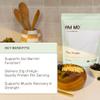 Amy Myers MD Paleo Protein Powder - with Collagen Peptides for Gut Health - Supports Hair, Skin & Nails - Non-GMO, Gluten-Free, Non-Dairy & More - Vanilla Bean - 19.54 oz (20 Servings) view 4
