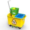 Eco-Bucket, Mop Bucket, Clean Mopping System, Mop Bucket with Wringer view 1