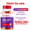 KetoGlow Keto ACV Gummies - Official Keto Glow Gummies ACV Premium All Natural Gummys 1050mg, Keto Glow Apple Cider Vinegar Advanced Formula, KetoGlow Support Review, 60 Gummies for 1 Month view 3