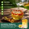 60Pcs Goji Berry Chrysanthemum Tea for Liver Health, Dandelion Wolfberry Tea, Seven Natural Herbal Ingredients, Chinese Health Herbal Tea, Kidneys & Liver Health(60 Bags, 2 Boxes) view 4