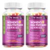 (2 Pcs) Totaria Sugar Free Multivitamin Gummies for Women 14+ w/Iron, Inositol, Folate, Biotin, Womens Daily Multivitamin Gummy w/Vitamin A, C, B, D3, K2, for Hair, Skin, Energy, Immune, Mixed Flavors view 1