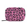 Leopard First aid Bag with Detachable Compartments Attachable Pill Organizer 3X a Day for Purse view 1