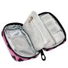 Leopard First aid Bag with Detachable Compartments Attachable Pill Organizer 3X a Day for Purse view 2