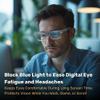 Blue Light Blocking Glasses For Men/Women Anti-Fatigue Computer Monitor Gaming Glasses Reduce Eye Strain Game Glasses view 3
